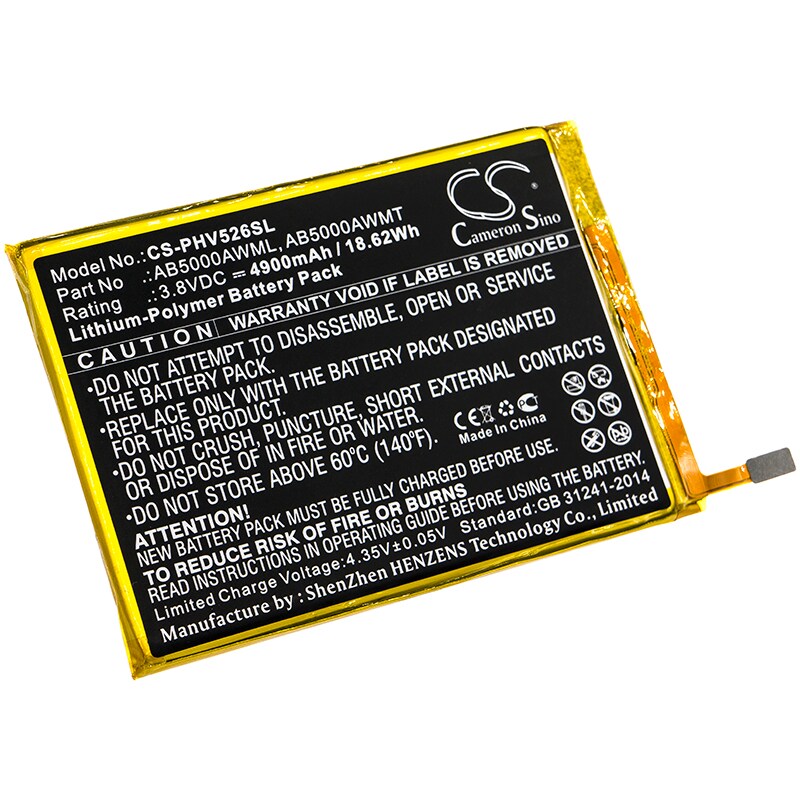 Batteri for SmartPhone, Mobil for Philips V526, V787, CTV526 og andre.