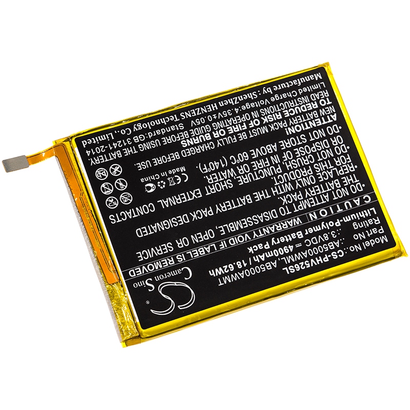 Batteri for SmartPhone, Mobil for Philips V526, V787, CTV526 og andre.