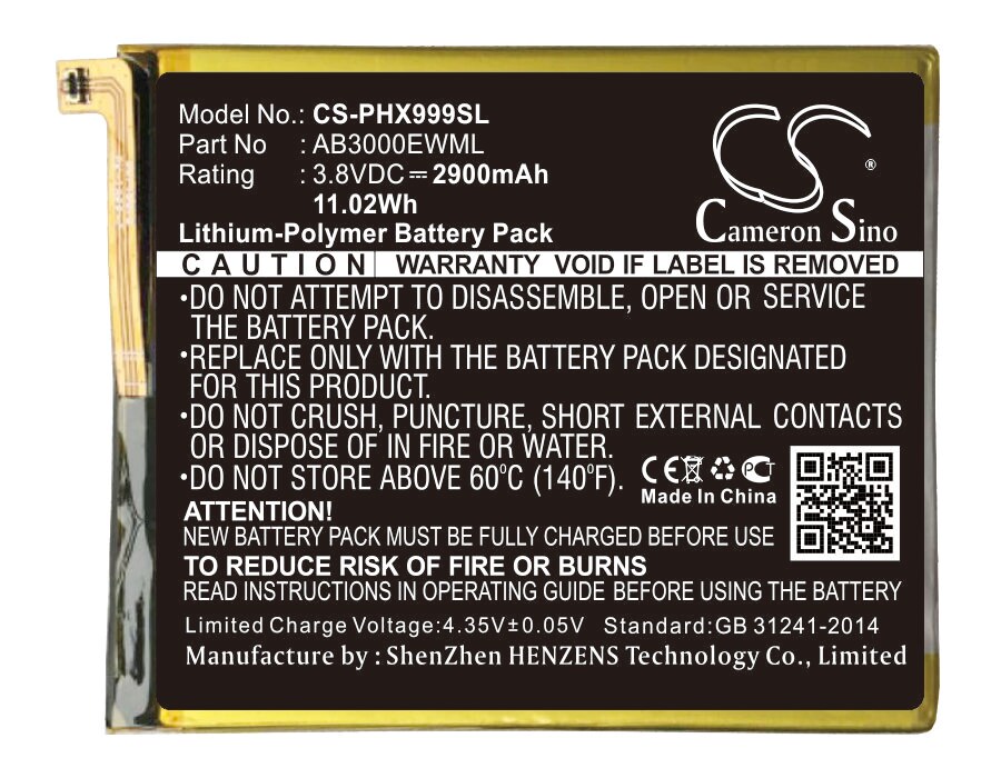 Batteri for SmartPhone, Mobil for Philips I999, Xenium I999