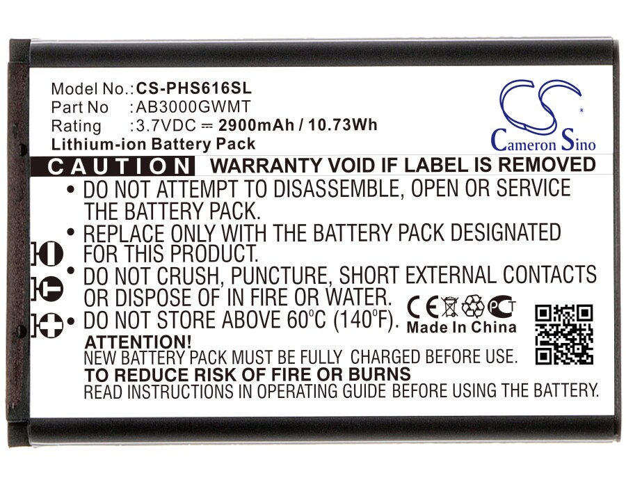 Batteri for SmartPhone, Mobil for Philips S616, Xenium S616