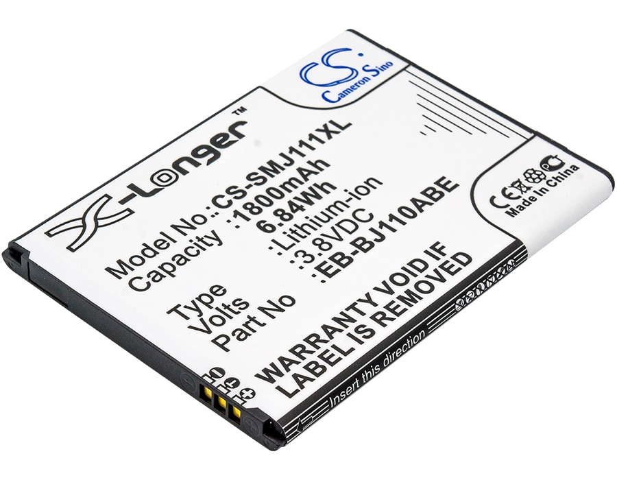 Batteri for SmartPhone, Mobil for Samsung Galaxy J1 Ace 3G Duos, Galaxy J1 Ace og andre.