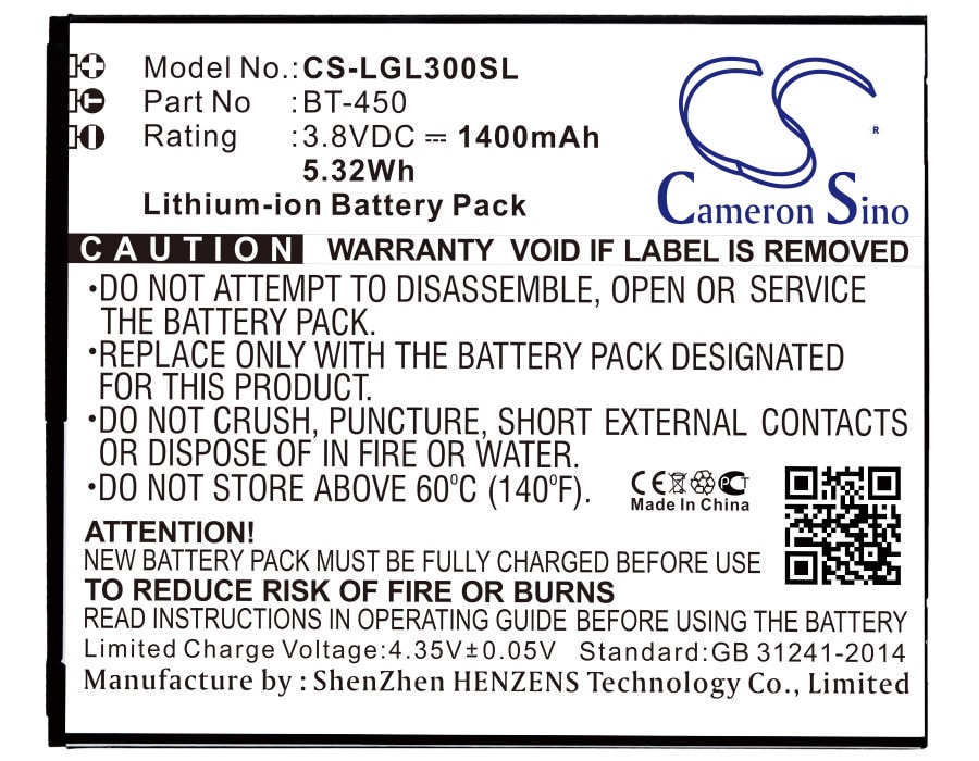 Batteri for smarttelefon, mobil for Leagoo Lead 3, Lead 3S