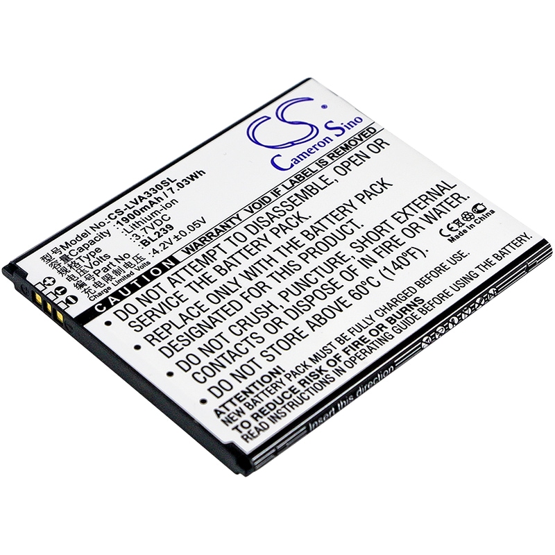 Batteri for SmartPhone, Mobil for Lenovo A330E, A399, A3500 etc.