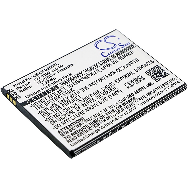 Batteri for SmartPhone, Mobil for Ulefone Paris Lite, Be Touch, Be Touch 2 og andre.