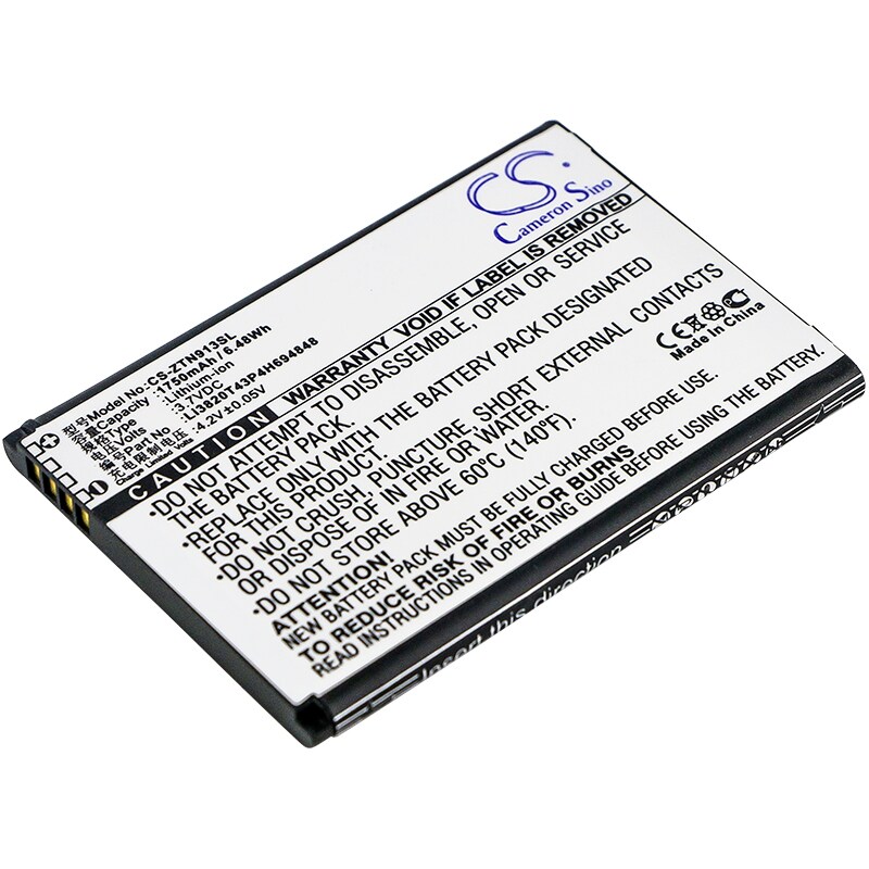 Batteri for SmartPhone, Mobil for ZTE N9136, Prestige 2, Prestige 2 TD-LTE og andre.