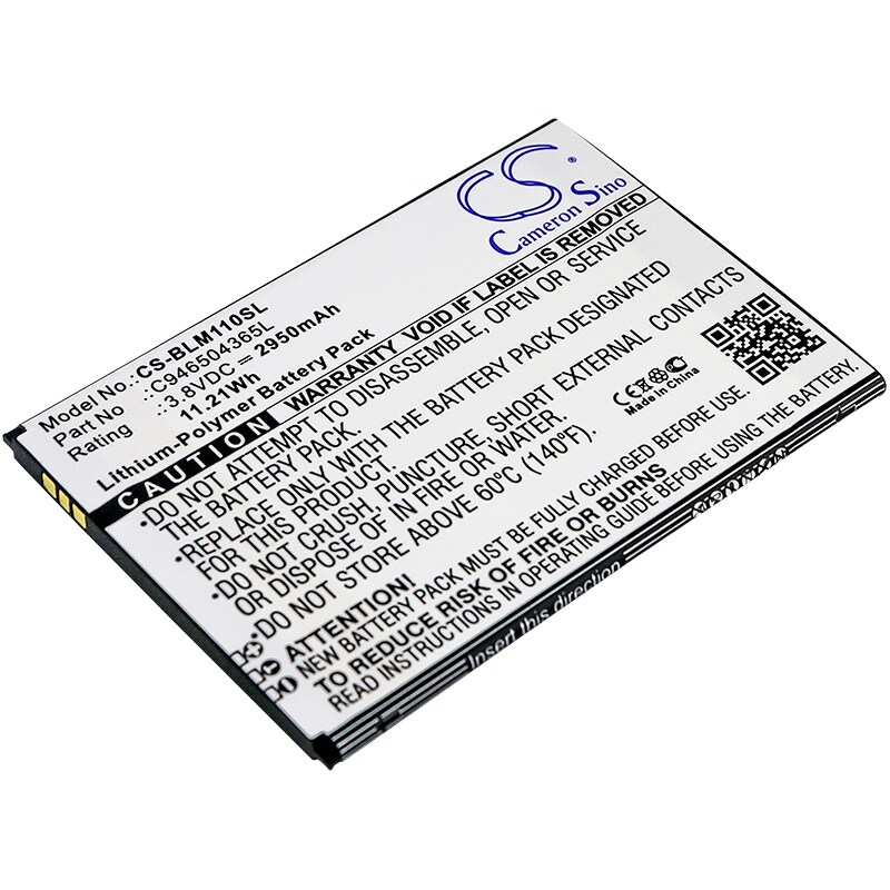 Batteri til smarttelefon, mobil for BLU Life Max, L0110UU, L0110EE