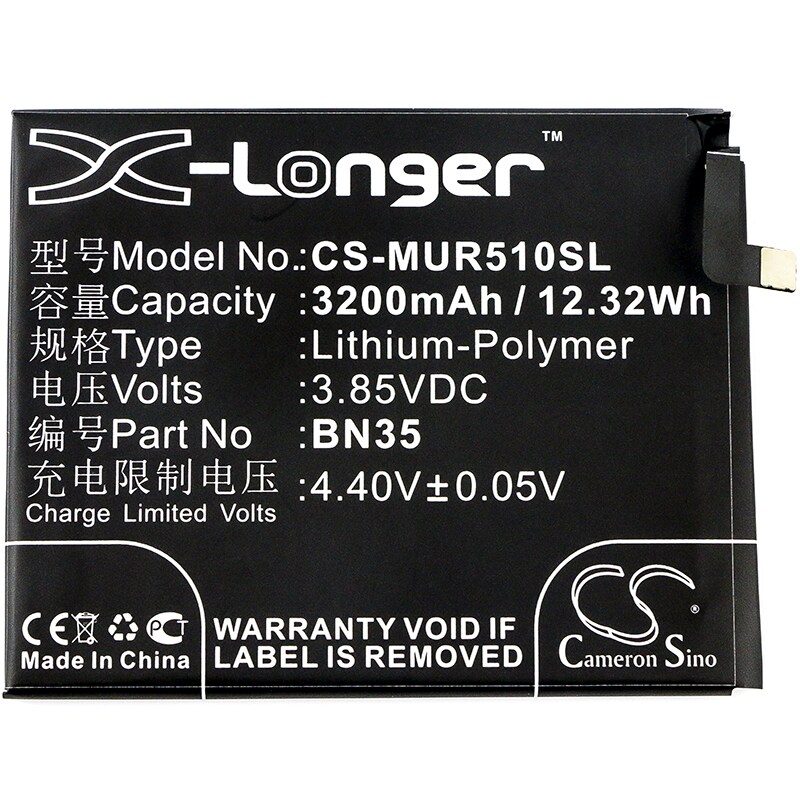 Batteri for SmartPhone, Mobil for Xiaomi Redmi 5