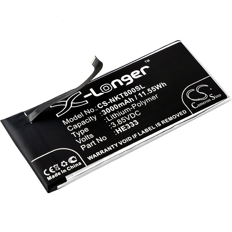 Batteri for SmartPhone, Mobil for Nokia 8 Sirocco, 8 Sirocco Global TD-LTE og andre.