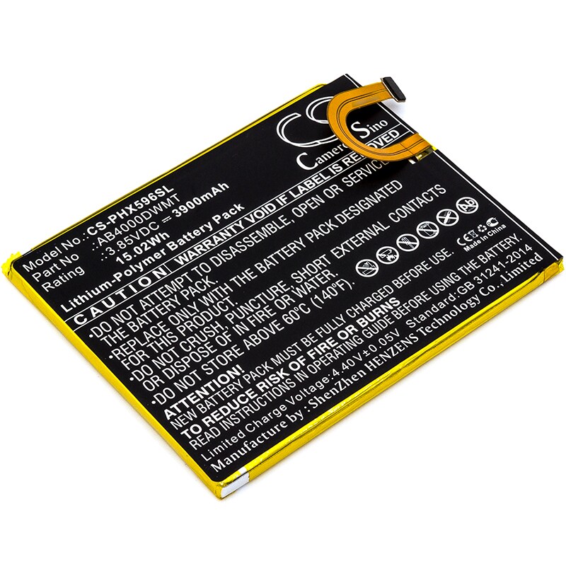 Batteri for SmartPhone, Mobil for Philips Xenium X596, Xenium CTX596