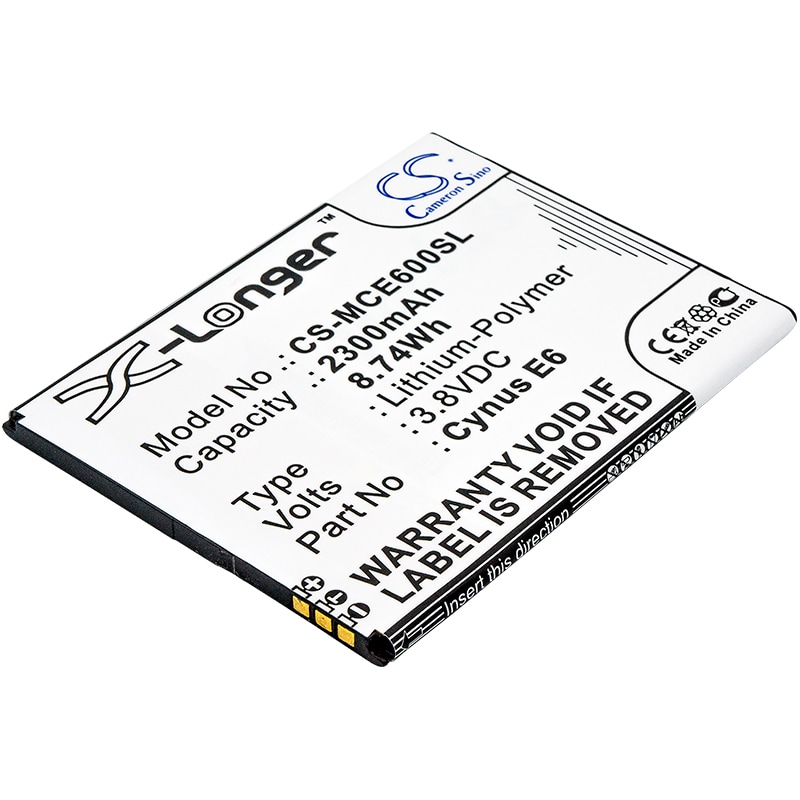 Batteri for SmartPhone, Mobil for Mobistel Cynus E6