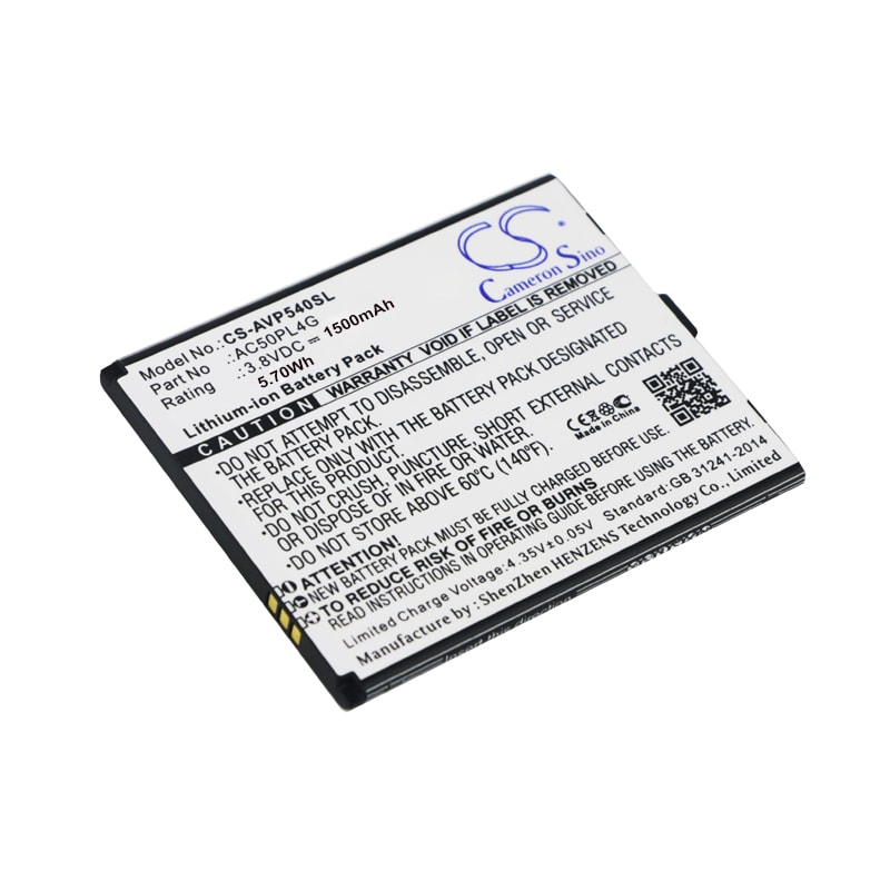 Batteri for SmartPhone, Mobil for intex Cloud Tread