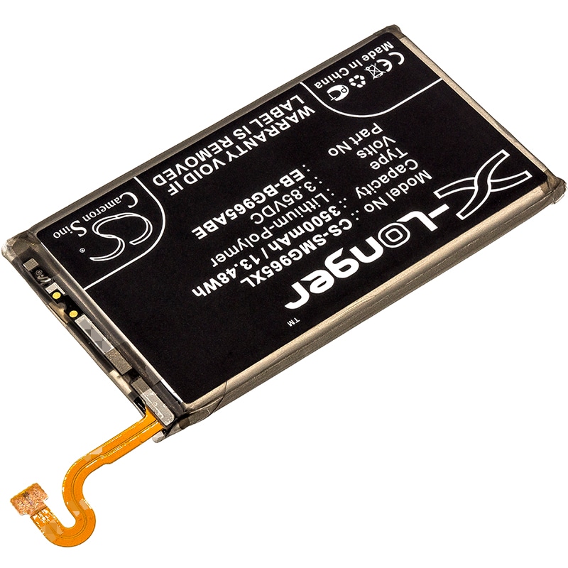 Batteri for SmartPhone, Mobil for Samsung Galaxy S9 Plus, Galaxy S9+, SM-G9650/DS og andre.