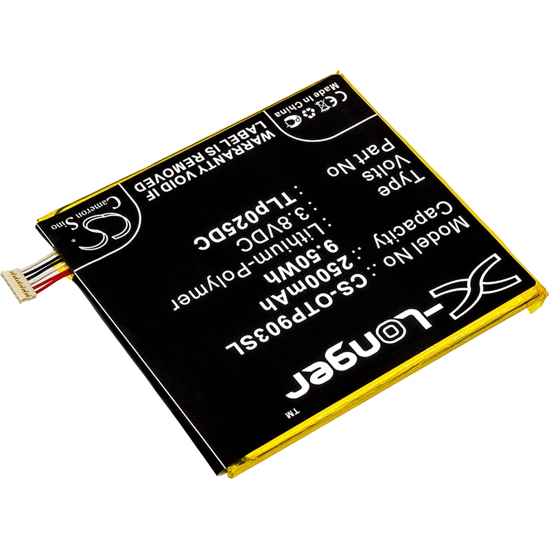 Batteri for SmartPhone, Mobil for Alcatel OT-8050D, One Touch Pixi 4 6.0 og andre.