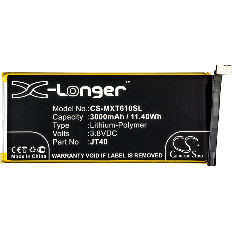 Batteri for SmartPhone, Mobil for Motorola Moto G6 Plus, XT1926-6, XT1926-7 og andre.
