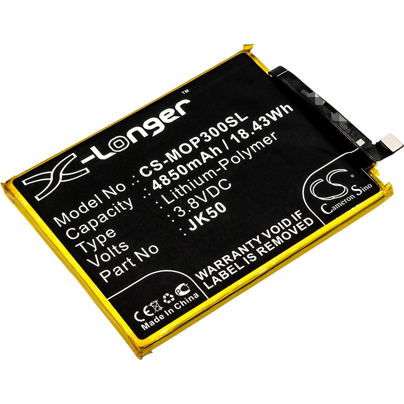 Batteri for SmartPhone, mobil for Motorola P30 Note, XT1942-1, One Power og andre.