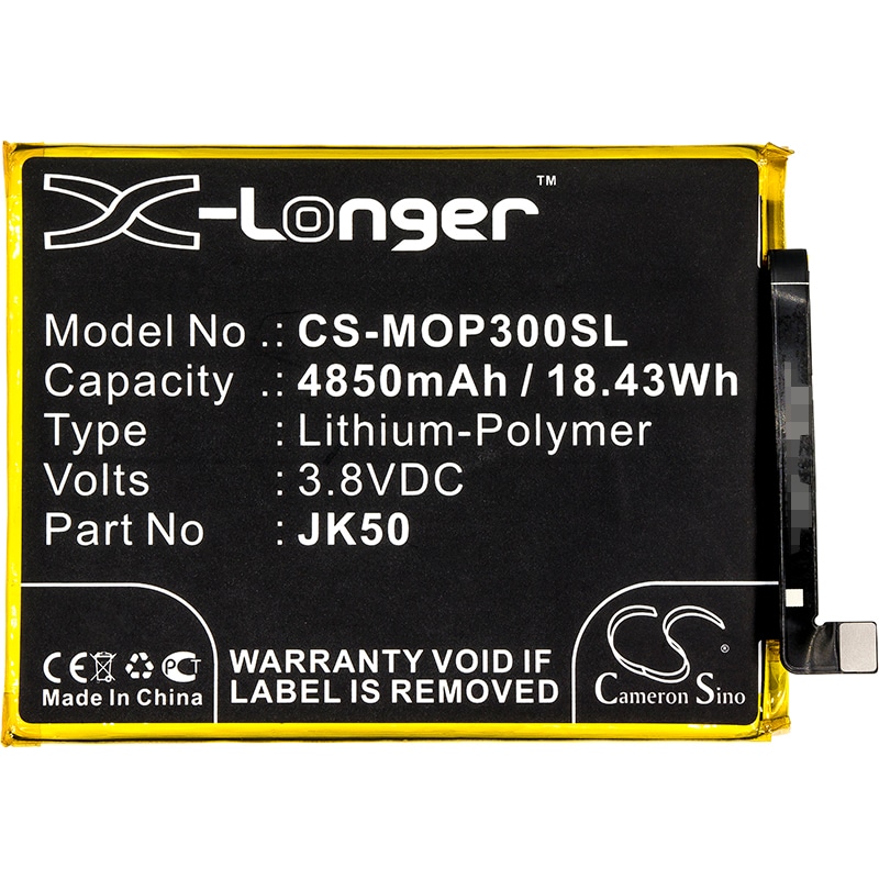 Batteri for SmartPhone, mobil for Motorola P30 Note, XT1942-1, One Power og andre.