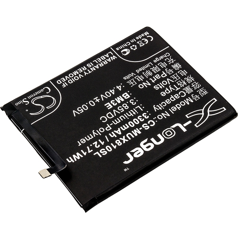Batteri for SmartPhone, Mobil for Xiaomi Mi 8, Mi 8 Dual SIM TD-LTE, M1803E1C og andre.