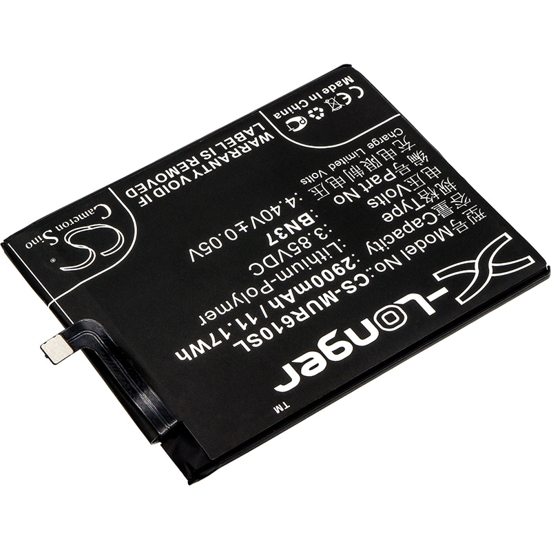 Batteri for SmartPhone, Mobil for Xiaomi Redmi 6A, Redmi 6A Dual SIM TD-LTE og andre.