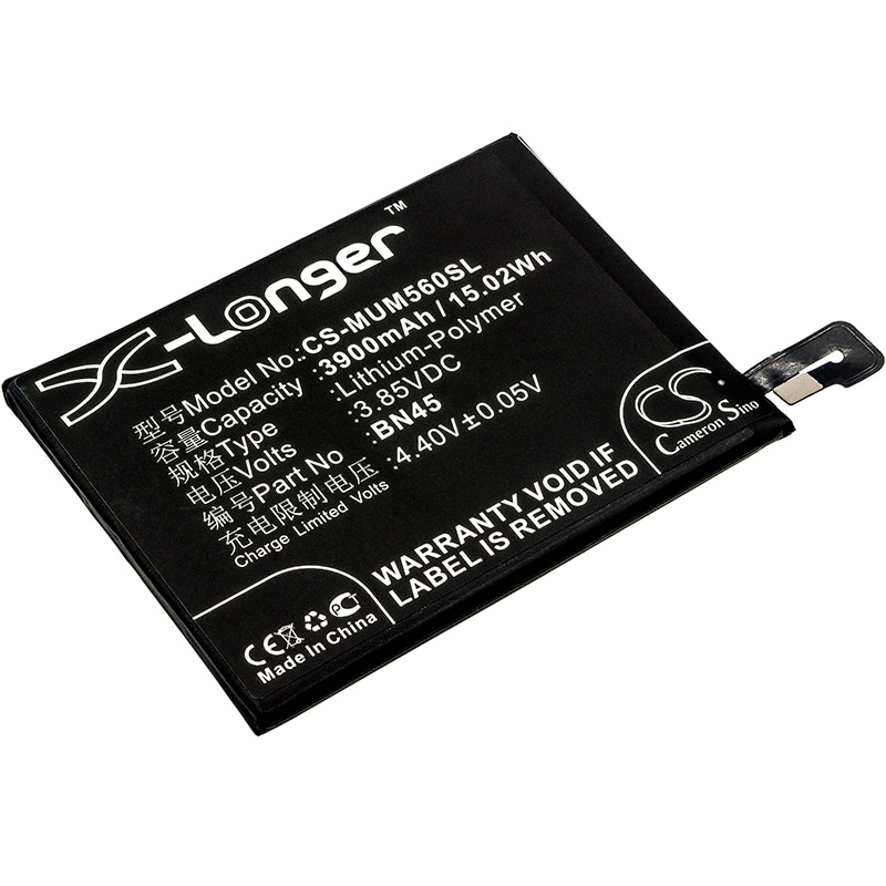 Batteri for SmartPhone, Mobil for Xiaomi Redmi Note 5 og andre.