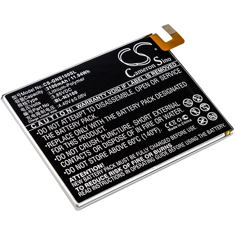 Batteri for smarttelefon, mobil for GIONEE S10C, S10CL, S10 Lite og andre.