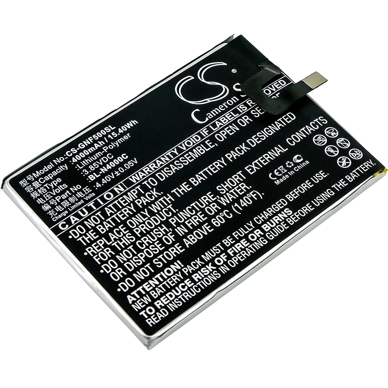Batteri for SmartPhone, Mobil for GIONEE F5, F5L, F5L TD-LTE Dual SIM og andre.