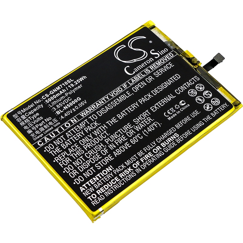 Batteri for smarttelefon, mobil for GIONEE M7 Power, GN5007, GN5007L