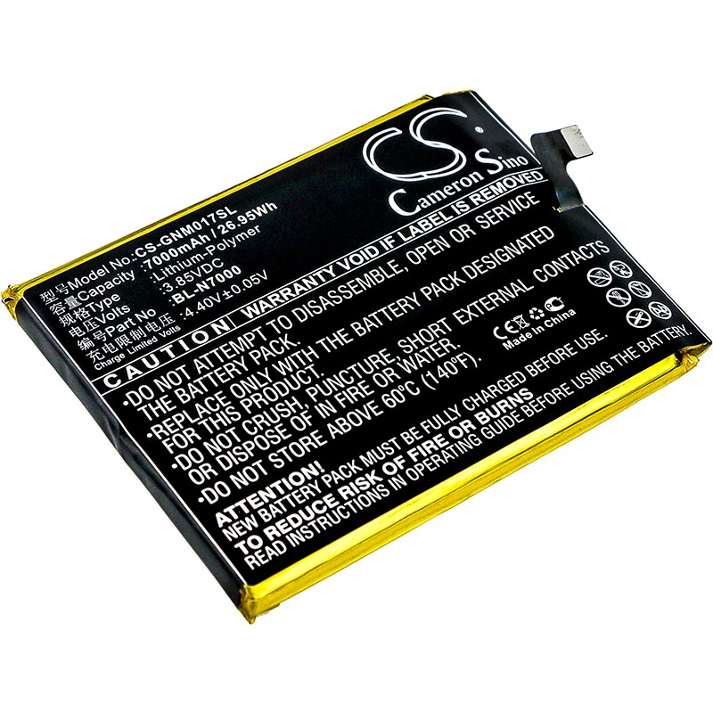 Batteri for SmartPhone, Mobil for GIONEE M2017, M2017 Premium Edition og andre.