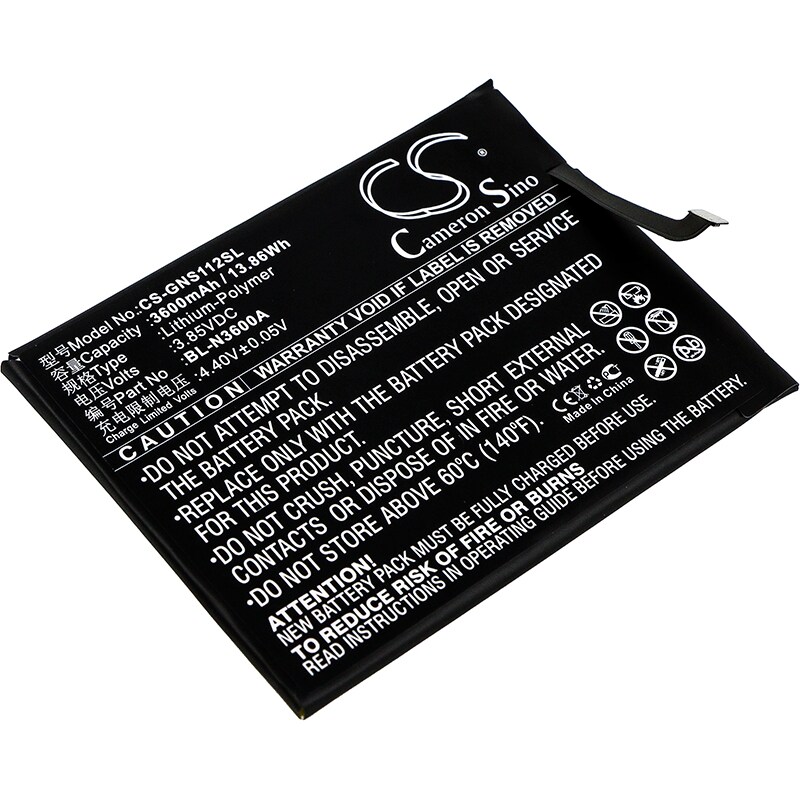 Batteri for smarttelefon, mobil for GIONEE S11s, S11s Dual SIM, S11s Dual SIM TD-LTE