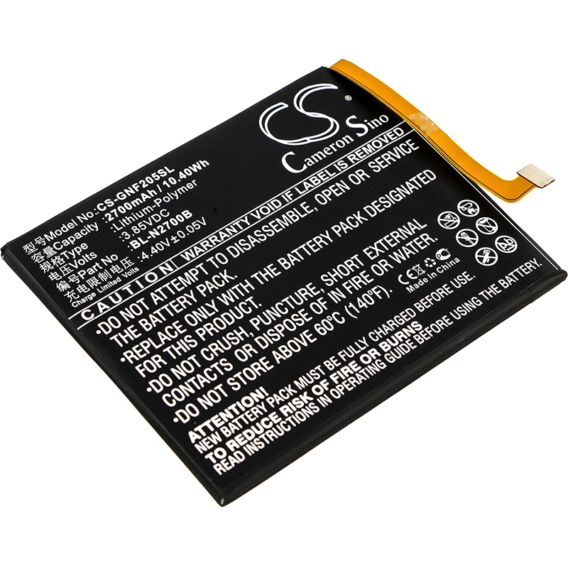 Batteri for smarttelefon, mobil for GIONEE F205, F205L