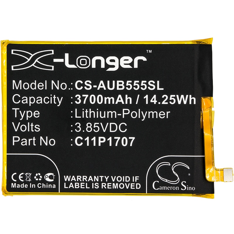 Batteri for SmartPhone, Mobil for Asus ZenFone Max M1, ZenFone Max M1 Dual SIM og andre.