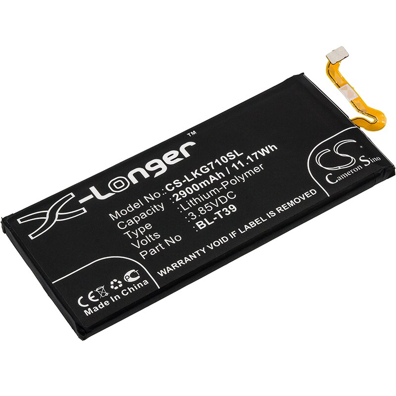 Batteri for SmartPhone, Mobil for LG G7 ThinQ, LMG710AWMH, G7 ThinQ LTE-A og andre.