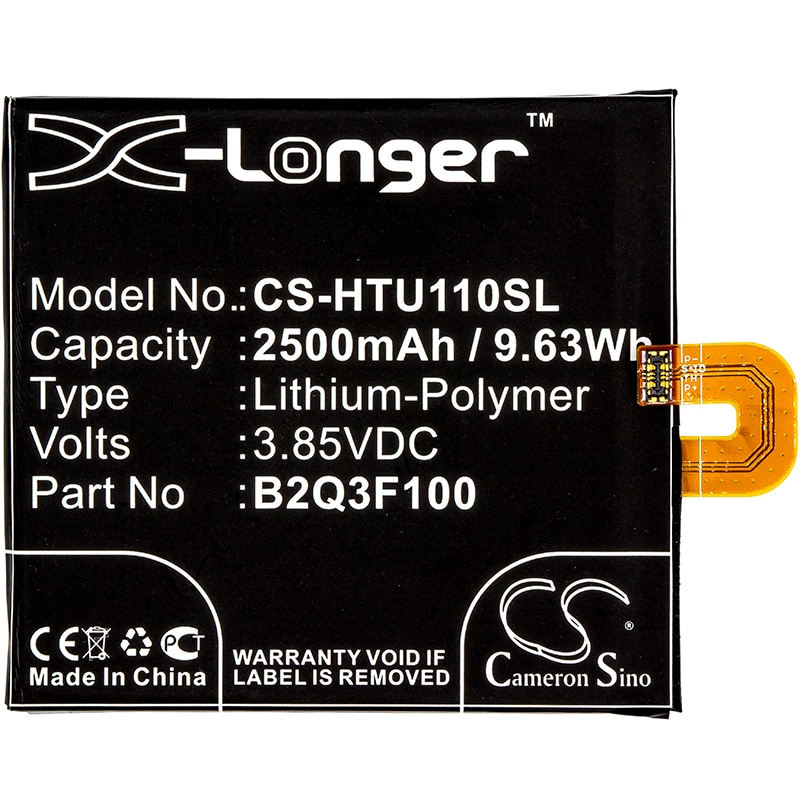 Batteri for SmartPhone, Mobil for HTC U11 Life, U11 Life Global LTE-A, Ocean Life