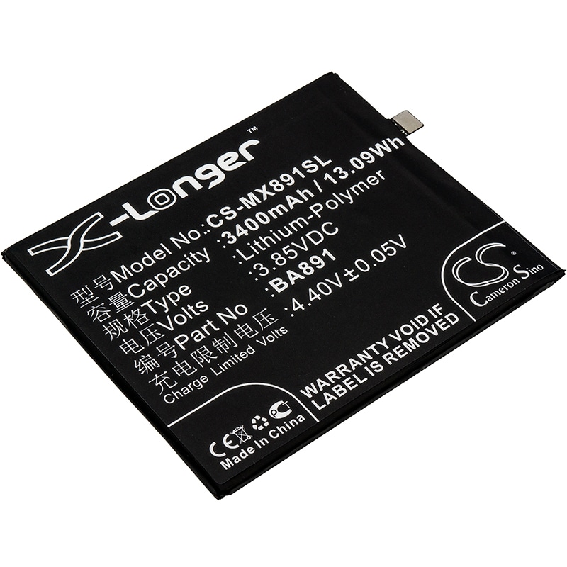 Batteri for SmartPhone, mobil for Meizu 15 Plus, 15 Plus Dual SIM etc.