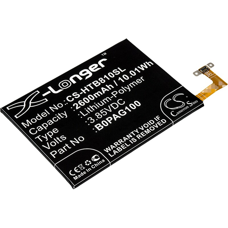 Batteri for SmartPhone, Mobil for HTC Butterfly 2, B810X, HTL23