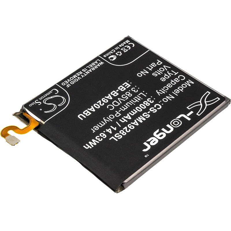 Batteri for SmartPhone, Mobil for Samsung Galaxy A9 2018, SM-A920F, SM-A920F/DS og andre.