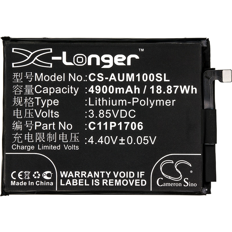 Batteri for SmartPhone, Mobil for Asus ZenFone Max Pro M1 og andre.