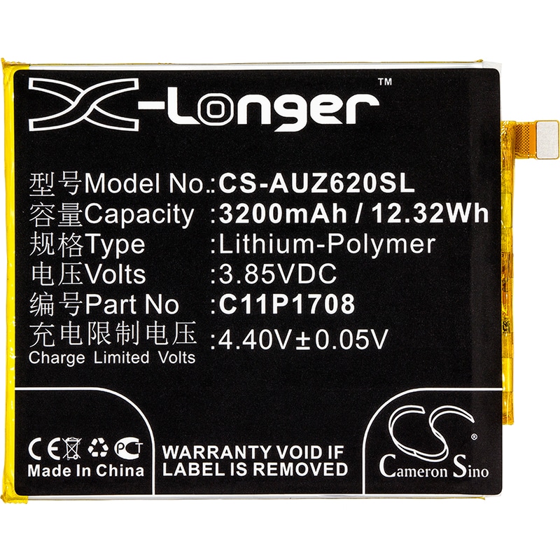 Batteri for SmartPhone, Mobil for Asus ZenFone 5 2018, ZenFone 5 2018 Dual SIM og andre.