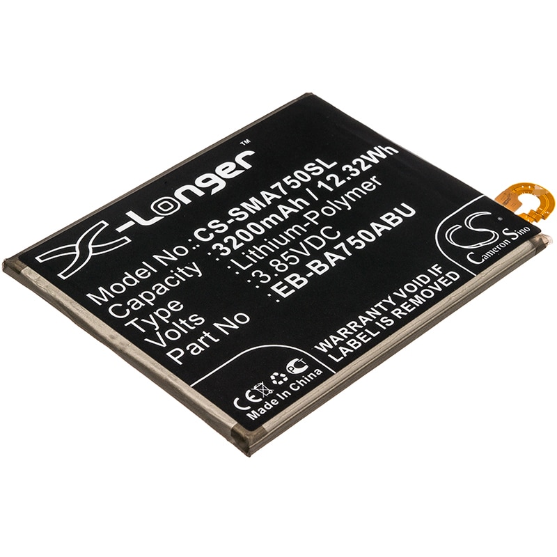 Batteri for SmartPhone, Mobil for Samsung Galaxy A7 2018, SM-A750F/DS, SM-A750FN/DS og andre.