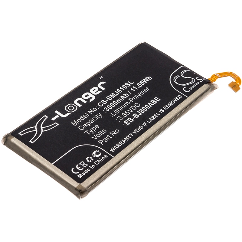 Batteri for SmartPhone, Mobil for Samsung SM-J600L, SM-J600N, SM-J600F og andre.