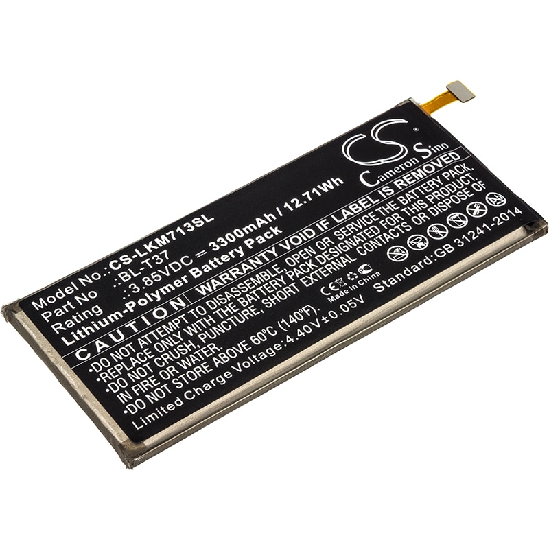 Batteri for SmartPhone, Mobil for LG Q8 2018, Q815L, Q815S og andre.