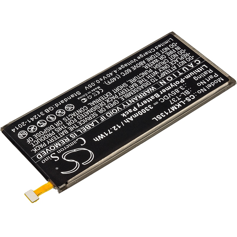Batteri for SmartPhone, Mobil for LG Q8 2018, Q815L, Q815S og andre.