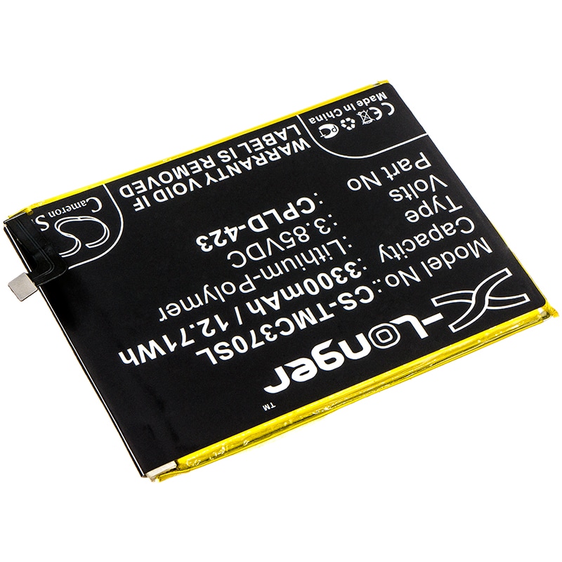 Batteri for SmartPhone, Mobil for T-Mobile Revvl Plus, C3701A
