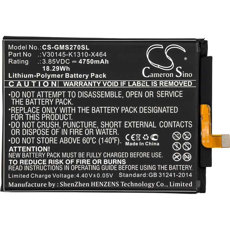 Batteri for SmartPhone, Mobil for Gigaset GS270