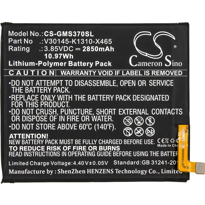 Batteri for SmartPhone, Mobil for Gigaset GS370