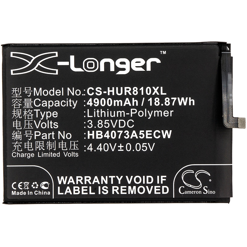 Batteri for SmartPhone, Mobil for Huawei Honor 8X Max, ARE-AL00
