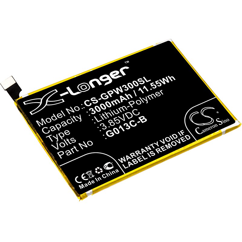 Batteri for SmartPhone, Mobil for Google Pixel XL 3, G013C, Pixel 3 XL
