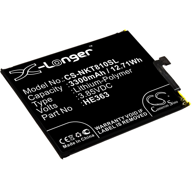 Batteri for SmartPhone, Mobil for Nokia 8.1, TA-1119, TA-1128