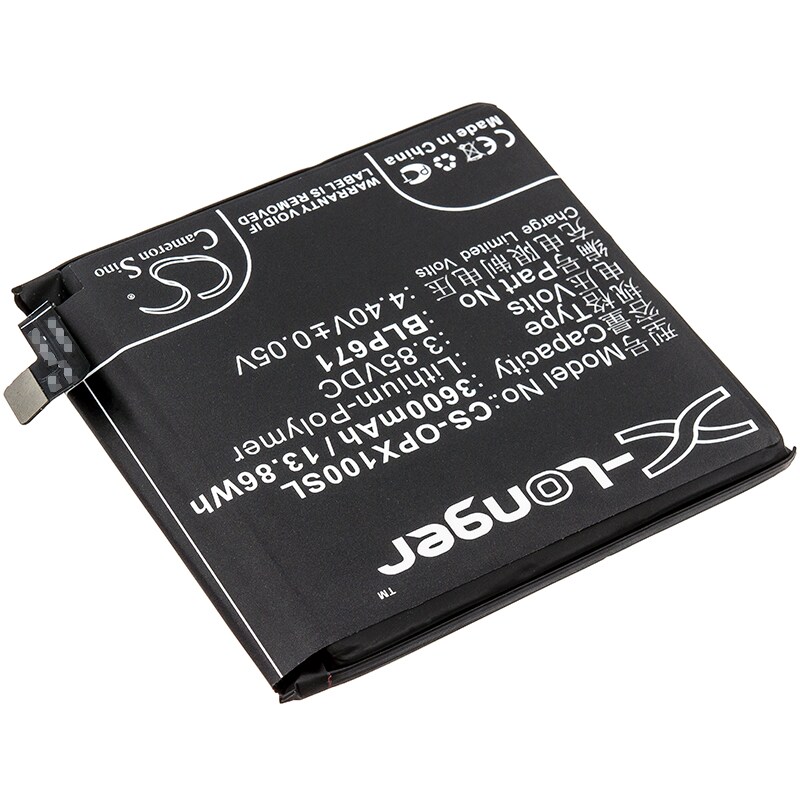 Batteri for SmartPhone, Mobil for OPPO Find X, Find X Dual SIM og andre.