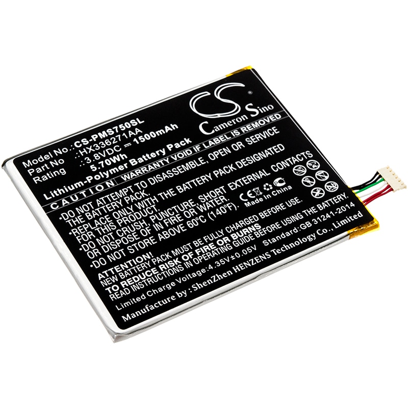 Batteri for smarttelefon, mobil for Prestigio PSP7505DUO, PSP7505 DUO