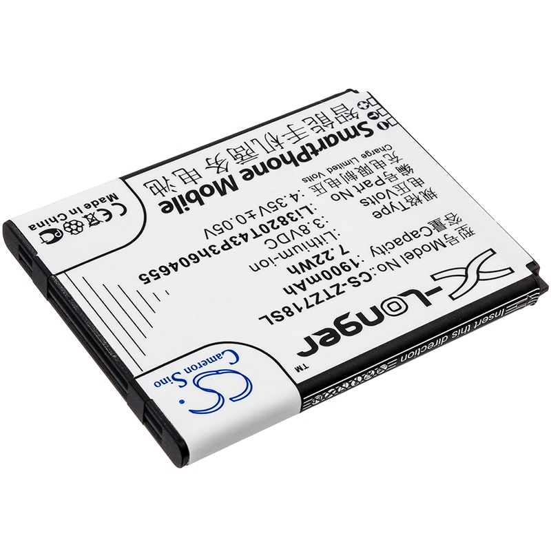 Batteri for SmartPhone, Mobil for ZTE Z718, Z718TL, Jasper Lte og andre.